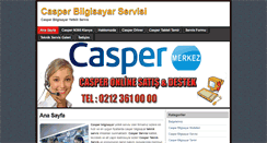 Desktop Screenshot of casper-teknik.com
